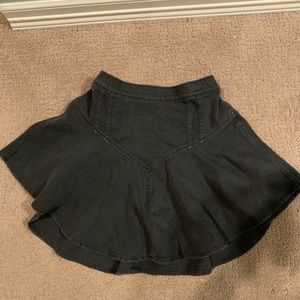 aerie denim skirt